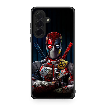 Samsung Galaxy A36 Funny Guy θήκη από τη Smartfits με σχέδιο στο πίσω μέρος και μαύρο περίβλημα | Smartphone case with colorful back and black bezels by Smartfits