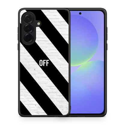 Θήκη Samsung Galaxy A36 Get Off από τη Smartfits με σχέδιο στο πίσω μέρος και μαύρο περίβλημα | Samsung Galaxy A36 Get Off case with colorful back and black bezels