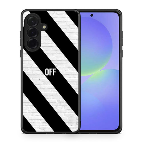 Θήκη Samsung Galaxy A36 Get Off από τη Smartfits με σχέδιο στο πίσω μέρος και μαύρο περίβλημα | Samsung Galaxy A36 Get Off case with colorful back and black bezels