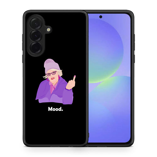 Θήκη Samsung Galaxy A36 Grandma Mood Black από τη Smartfits με σχέδιο στο πίσω μέρος και μαύρο περίβλημα | Samsung Galaxy A36 Grandma Mood Black case with colorful back and black bezels