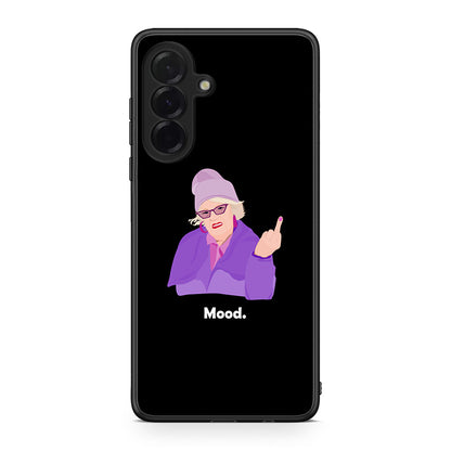 Samsung Galaxy A36 Grandma Mood Black θήκη από τη Smartfits με σχέδιο στο πίσω μέρος και μαύρο περίβλημα | Smartphone case with colorful back and black bezels by Smartfits