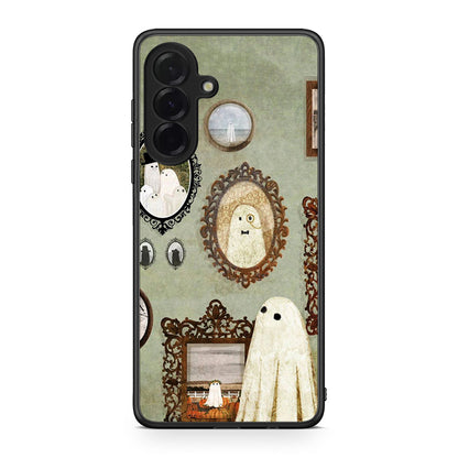 Samsung Galaxy A36 Halloween Ghost Season Θήκη από τη Smartfits με σχέδιο στο πίσω μέρος και μαύρο περίβλημα | Smartphone case with colorful back and black bezels by Smartfits