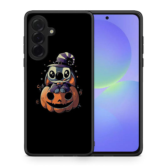 Θήκη Samsung Galaxy A36 Halloween Stitch από τη Smartfits με σχέδιο στο πίσω μέρος και μαύρο περίβλημα | Samsung Galaxy A36 Halloween Stitch case with colorful back and black bezels