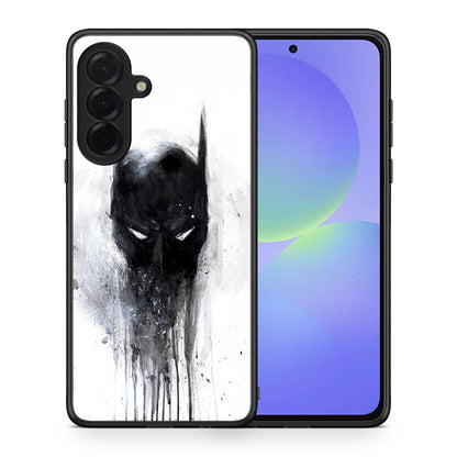 Θήκη Samsung Galaxy A36 Paint Bat Hero από τη Smartfits με σχέδιο στο πίσω μέρος και μαύρο περίβλημα | Samsung Galaxy A36 Paint Bat Hero case with colorful back and black bezels