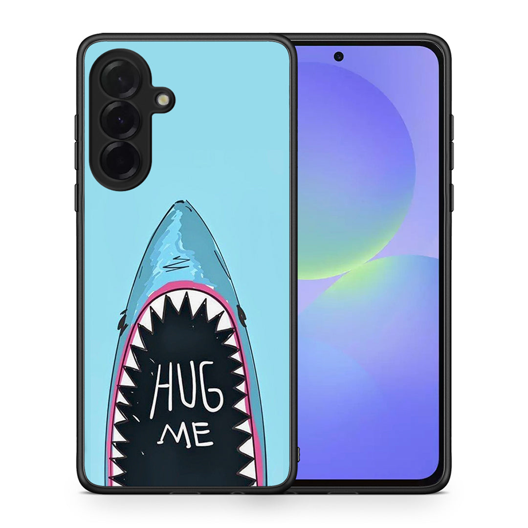 Θήκη Samsung Galaxy A36 Hug Me από τη Smartfits με σχέδιο στο πίσω μέρος και μαύρο περίβλημα | Samsung Galaxy A36 Hug Me case with colorful back and black bezels