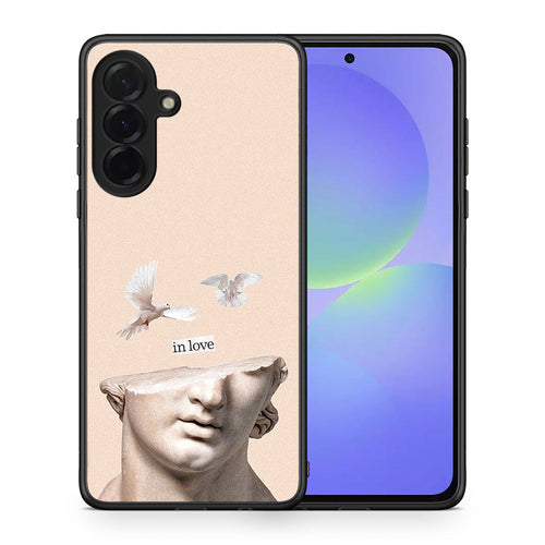 Θήκη Samsung Galaxy A36 In Love από τη Smartfits με σχέδιο στο πίσω μέρος και μαύρο περίβλημα | Samsung Galaxy A36 In Love case with colorful back and black bezels