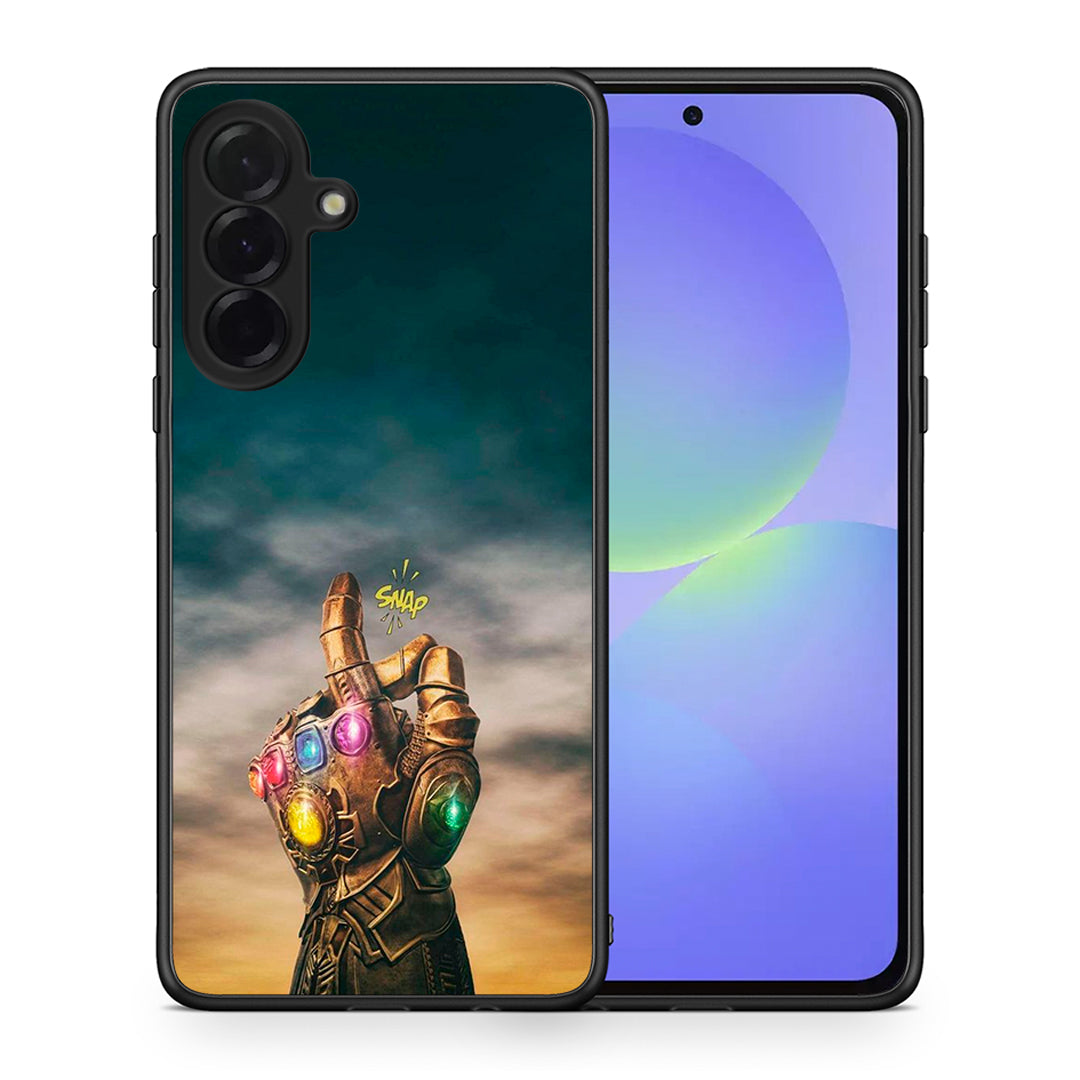 Θήκη Samsung Galaxy A36 Infinity Snap από τη Smartfits με σχέδιο στο πίσω μέρος και μαύρο περίβλημα | Samsung Galaxy A36 Infinity Snap case with colorful back and black bezels