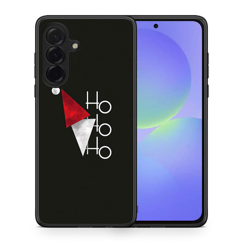 Θήκη Samsung Galaxy A36 Minimal Christmas από τη Smartfits με σχέδιο στο πίσω μέρος και μαύρο περίβλημα | Samsung Galaxy A36 Minimal Christmas case with colorful back and black bezels