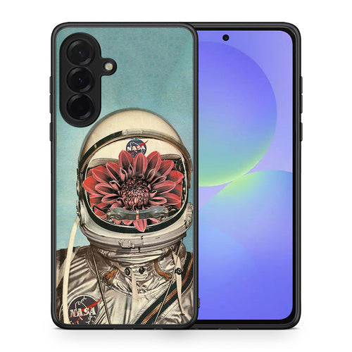 Θήκη Samsung Galaxy A36 Nasa Bloom από τη Smartfits με σχέδιο στο πίσω μέρος και μαύρο περίβλημα | Samsung Galaxy A36 Nasa Bloom case with colorful back and black bezels