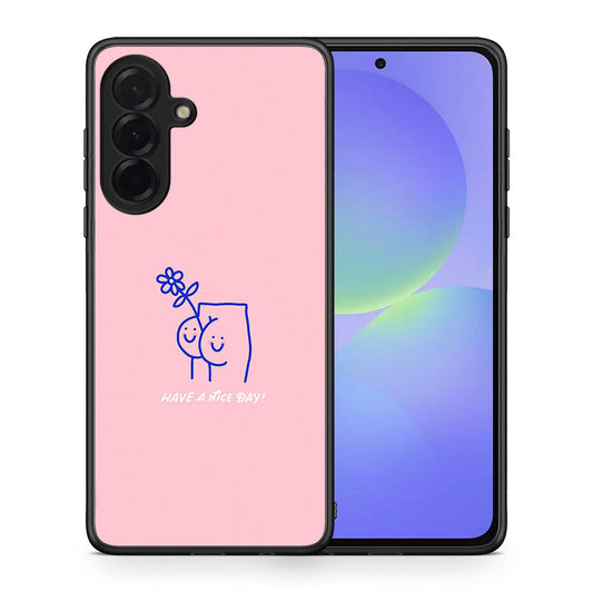 Θήκη Samsung Galaxy A36 Nice Day από τη Smartfits με σχέδιο στο πίσω μέρος και μαύρο περίβλημα | Samsung Galaxy A36 Nice Day case with colorful back and black bezels