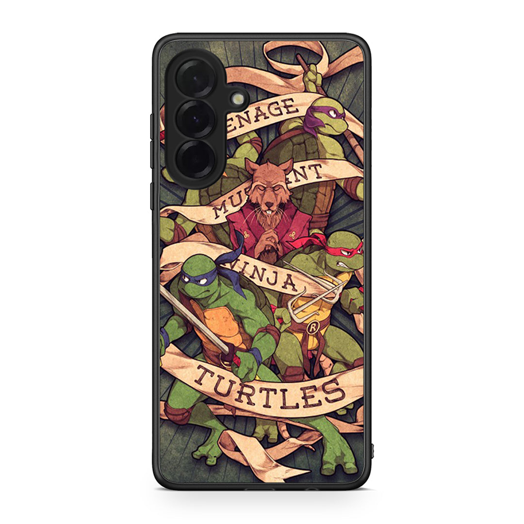 Samsung Galaxy A36 Ninja Turtles θήκη από τη Smartfits με σχέδιο στο πίσω μέρος και μαύρο περίβλημα | Smartphone case with colorful back and black bezels by Smartfits