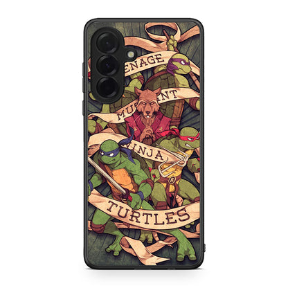 Samsung Galaxy A36 Ninja Turtles θήκη από τη Smartfits με σχέδιο στο πίσω μέρος και μαύρο περίβλημα | Smartphone case with colorful back and black bezels by Smartfits