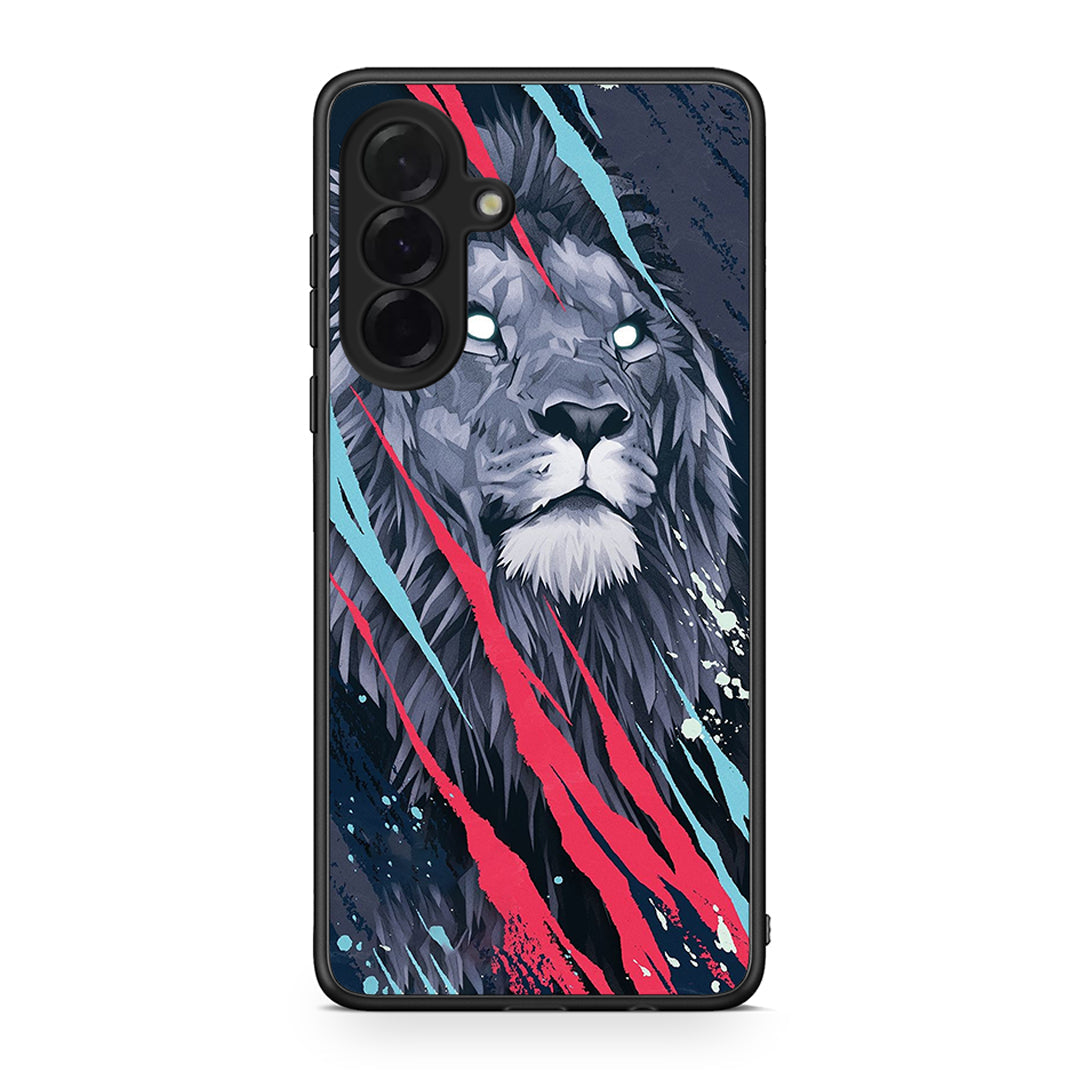 4 - Samsung Galaxy A36 Lion Designer PopArt case, cover, bumper