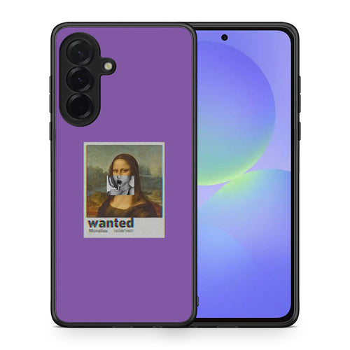 Θήκη Samsung Galaxy A36 Monalisa Popart από τη Smartfits με σχέδιο στο πίσω μέρος και μαύρο περίβλημα | Samsung Galaxy A36 Monalisa Popart case with colorful back and black bezels