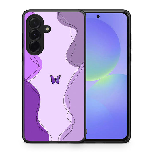 Purple Mariposa - Samsung Galaxy A36 θήκη
