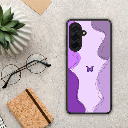 Purple Mariposa - Samsung Galaxy A36 θήκη