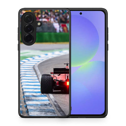 Θήκη Samsung Galaxy A36 Racing Vibes από τη Smartfits με σχέδιο στο πίσω μέρος και μαύρο περίβλημα | Samsung Galaxy A36 Racing Vibes case with colorful back and black bezels
