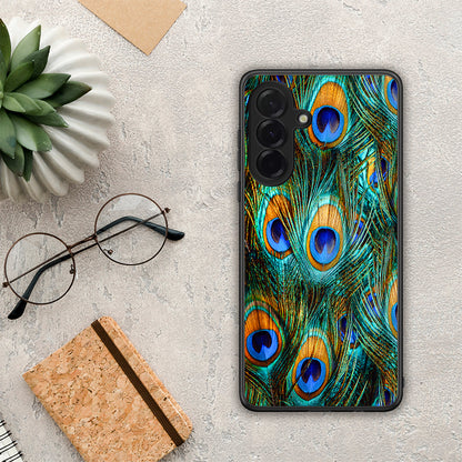 Real Peacock Feathers - Samsung Galaxy A36 θήκη