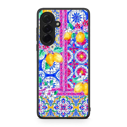 Samsung Galaxy A36 Retro Spring θήκη από τη Smartfits με σχέδιο στο πίσω μέρος και μαύρο περίβλημα | Smartphone case with colorful back and black bezels by Smartfits