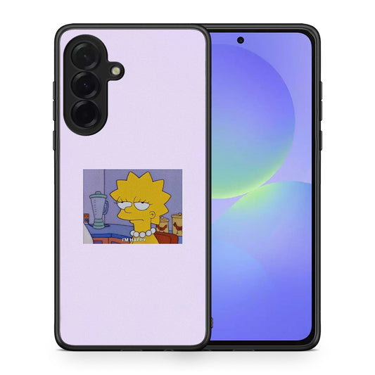 Θήκη Samsung Galaxy A36 So Happy από τη Smartfits με σχέδιο στο πίσω μέρος και μαύρο περίβλημα | Samsung Galaxy A36 So Happy case with colorful back and black bezels