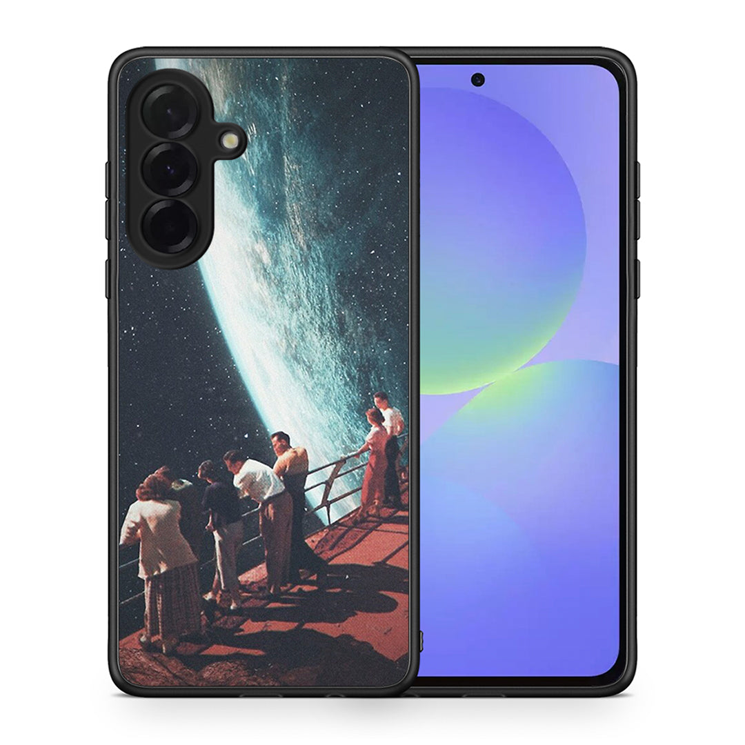 Θήκη Samsung Galaxy A36 Surreal View από τη Smartfits με σχέδιο στο πίσω μέρος και μαύρο περίβλημα | Samsung Galaxy A36 Surreal View case with colorful back and black bezels