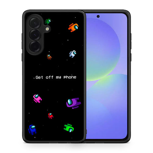 Θήκη Samsung Galaxy A36 AFK Text από τη Smartfits με σχέδιο στο πίσω μέρος και μαύρο περίβλημα | Samsung Galaxy A36 AFK Text case with colorful back and black bezels