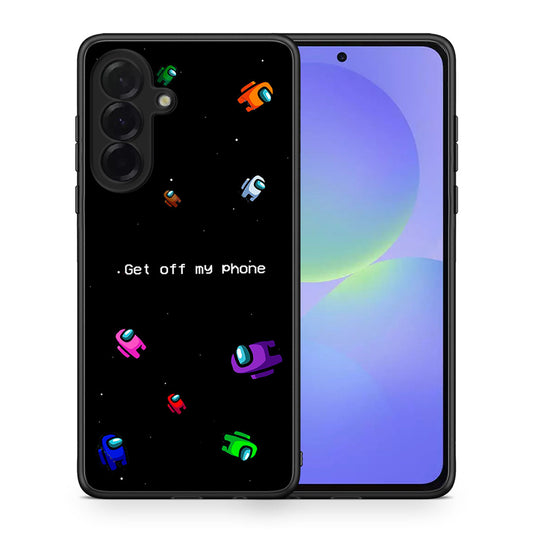 Θήκη Samsung Galaxy A36 AFK Text από τη Smartfits με σχέδιο στο πίσω μέρος και μαύρο περίβλημα | Samsung Galaxy A36 AFK Text case with colorful back and black bezels