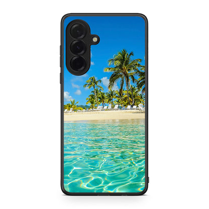 Samsung Galaxy A36 Tropical Vibes Θήκη από τη Smartfits με σχέδιο στο πίσω μέρος και μαύρο περίβλημα | Smartphone case with colorful back and black bezels by Smartfits