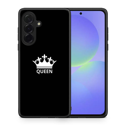 Θήκη Samsung Galaxy A36 Queen Valentine από τη Smartfits με σχέδιο στο πίσω μέρος και μαύρο περίβλημα | Samsung Galaxy A36 Queen Valentine case with colorful back and black bezels