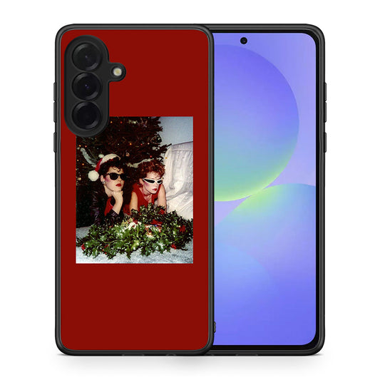 Θήκη Samsung Galaxy A36 Waiting For Xmas από τη Smartfits με σχέδιο στο πίσω μέρος και μαύρο περίβλημα | Samsung Galaxy A36 Waiting For Xmas case with colorful back and black bezels