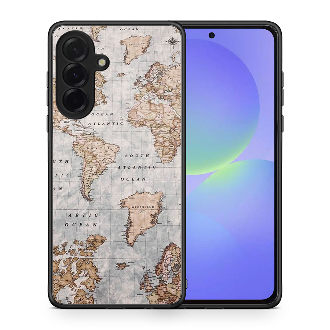World Map - Samsung Galaxy A36 θήκη