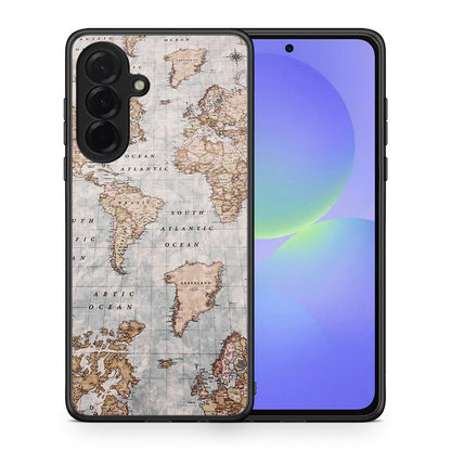 World Map - Samsung Galaxy A36 θήκη