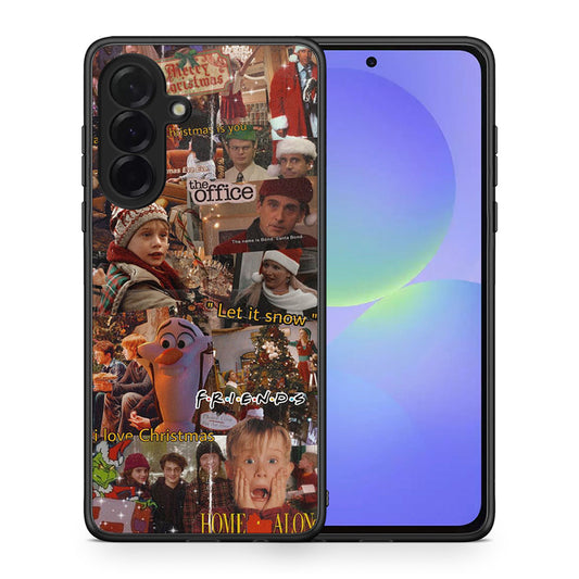 Θήκη Samsung Galaxy A36 Xmas Wishes από τη Smartfits με σχέδιο στο πίσω μέρος και μαύρο περίβλημα | Samsung Galaxy A36 Xmas Wishes case with colorful back and black bezels