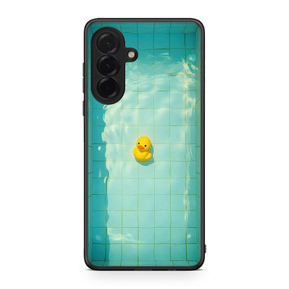 Samsung Galaxy A36 Yellow Duck θήκη από τη Smartfits με σχέδιο στο πίσω μέρος και μαύρο περίβλημα | Smartphone case with colorful back and black bezels by Smartfits
