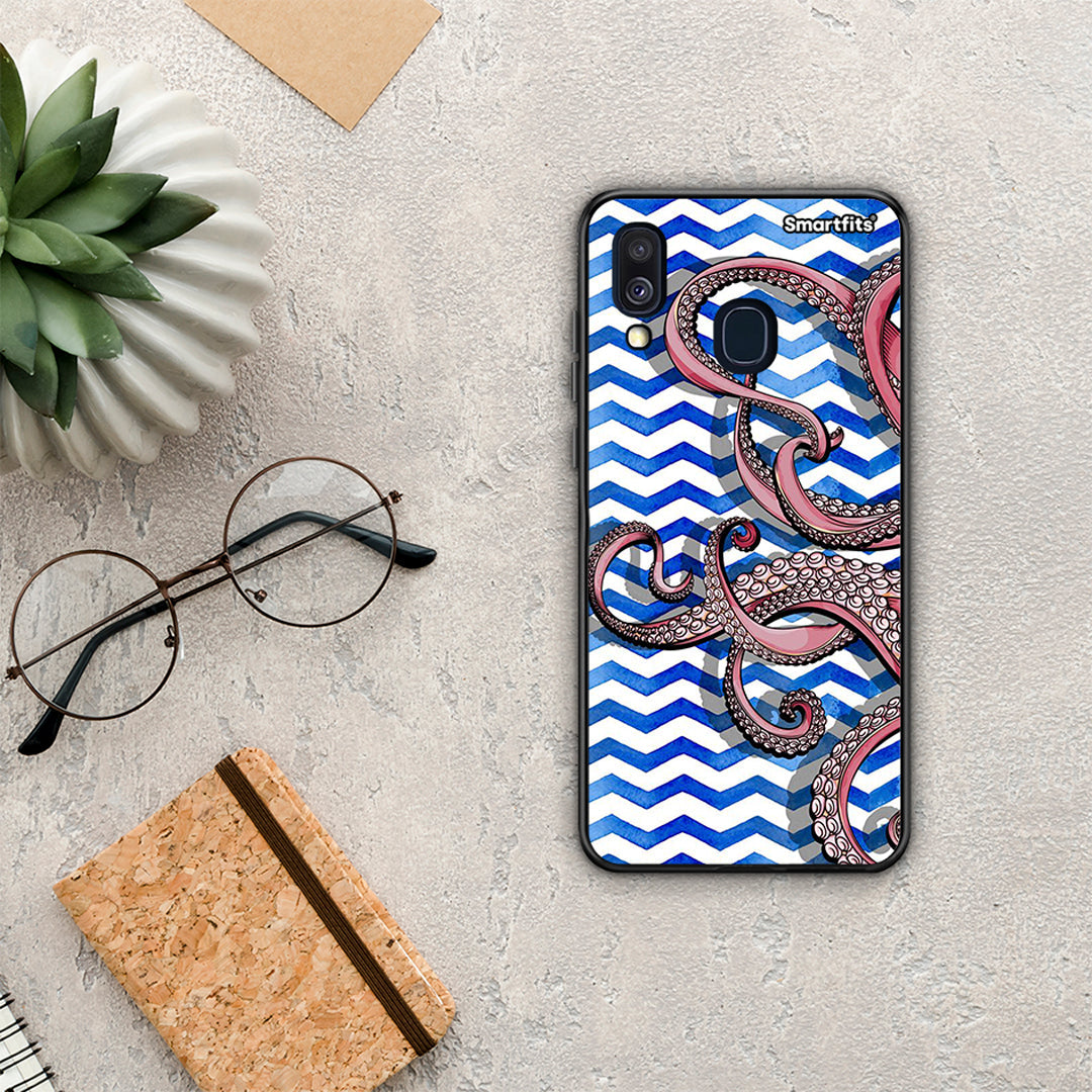 Chevron Devilfish - Samsung Galaxy A40 θήκη