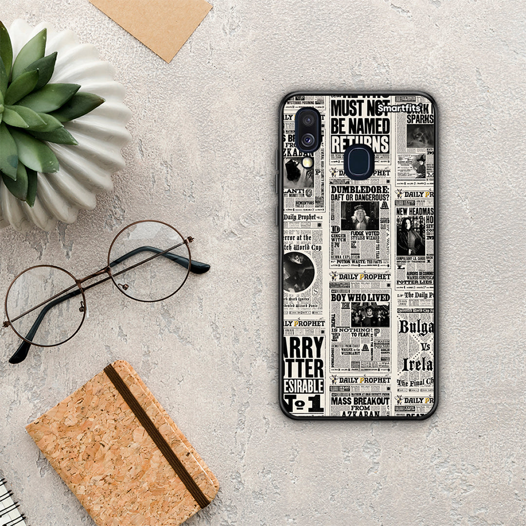 Harry Paper - Samsung Galaxy A40 θήκη