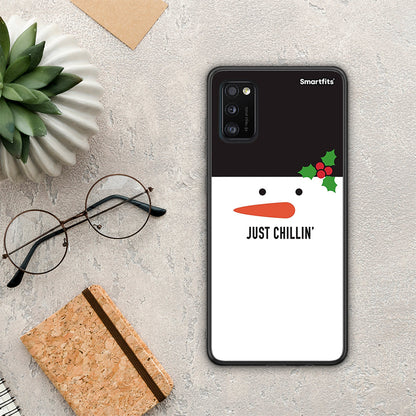 Christmas Chillin - Samsung Galaxy A41 θήκη