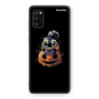 Thumbnail for Samsung A41 Halloween Stitch θήκη από τη Smartfits με σχέδιο στο πίσω μέρος και μαύρο περίβλημα | Smartphone case with colorful back and black bezels by Smartfits