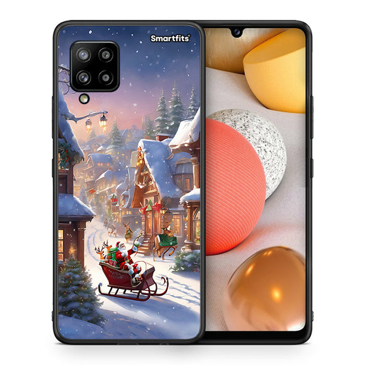 Christmas Snow - Samsung Galaxy A42 θήκη