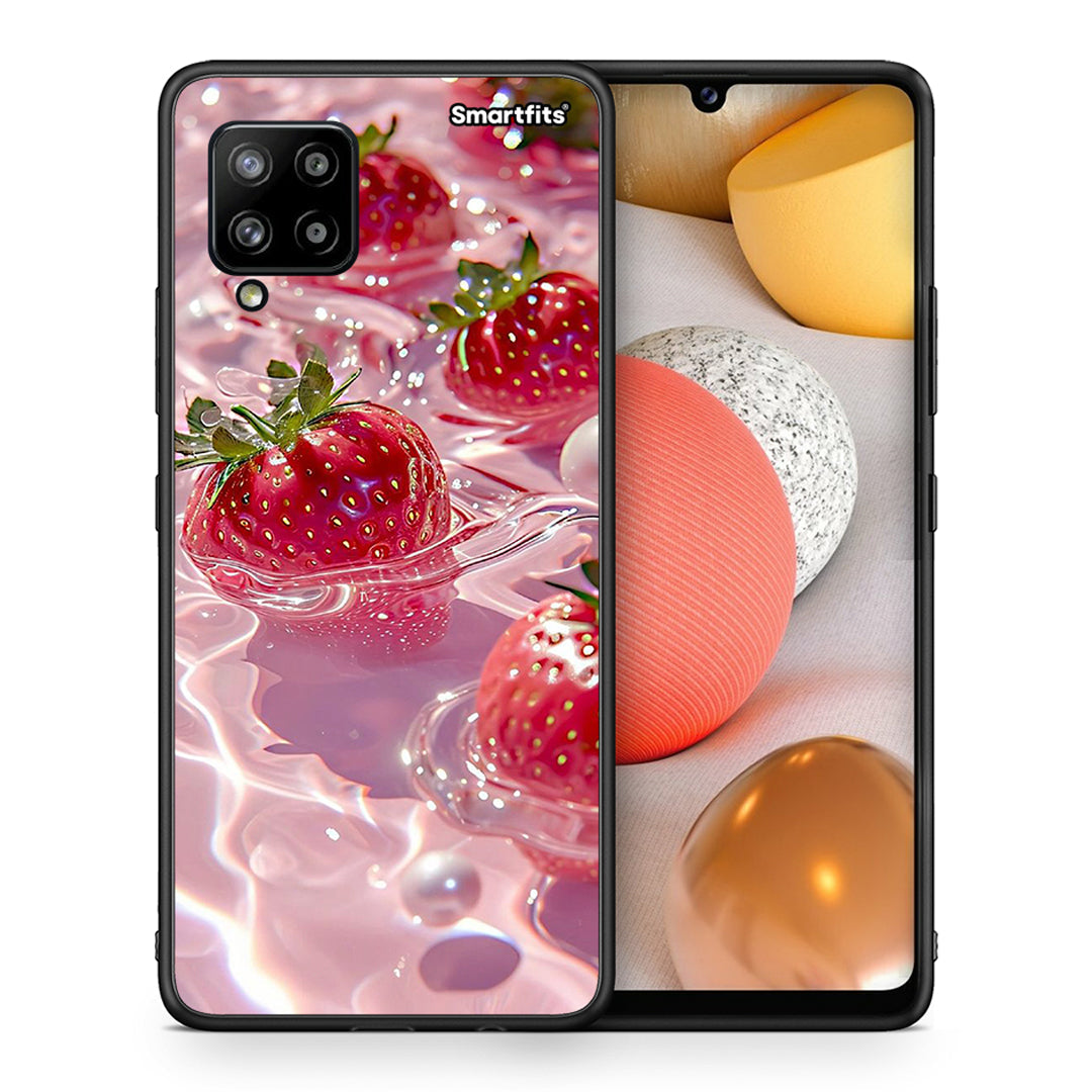 Juicy Strawberries - Samsung Galaxy A42 θήκη