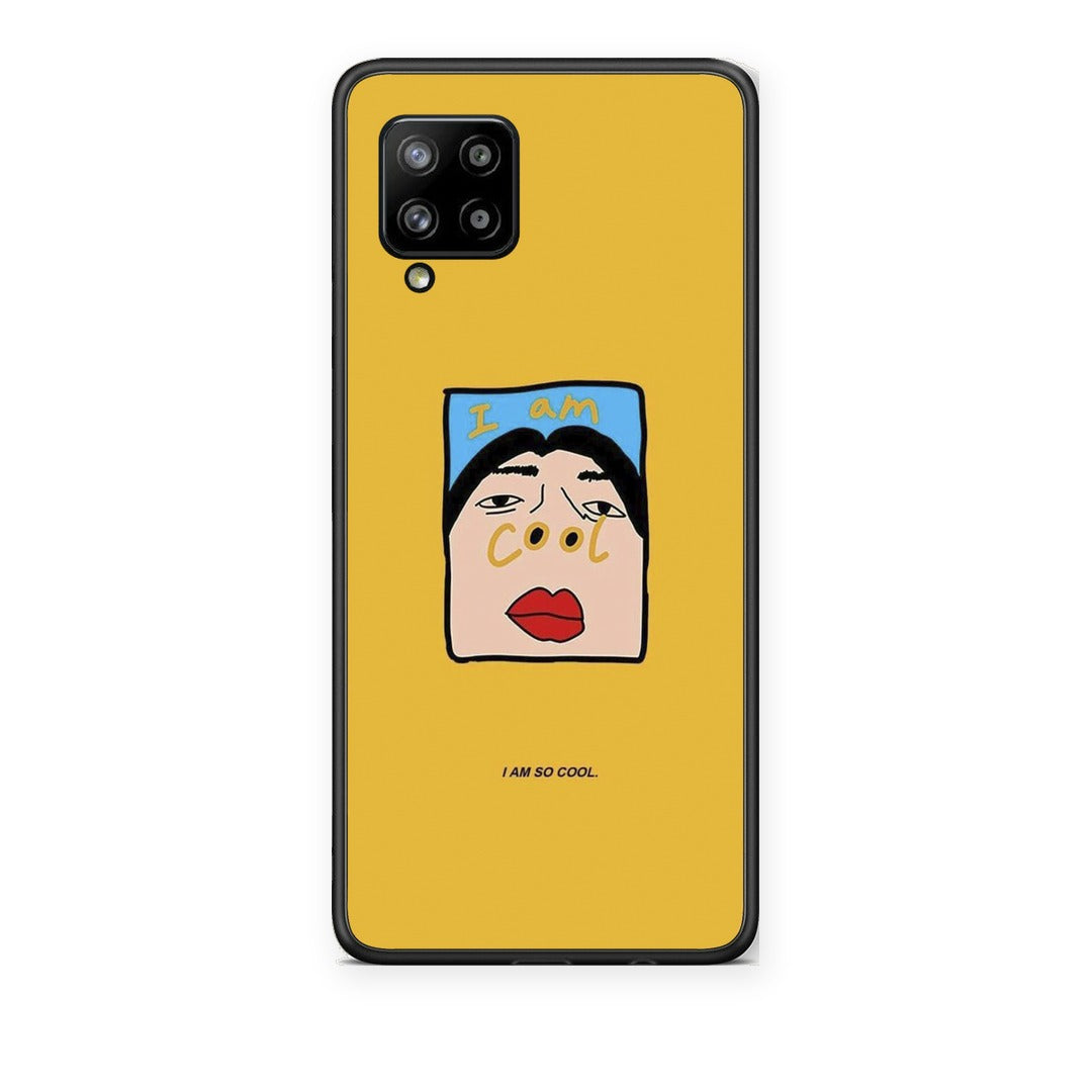 Θήκη Samsung Galaxy A42 So Cool από τη Smartfits με σχέδιο στο πίσω μέρος και μαύρο περίβλημα | Samsung Galaxy A42 So Cool case with colorful back and black bezels