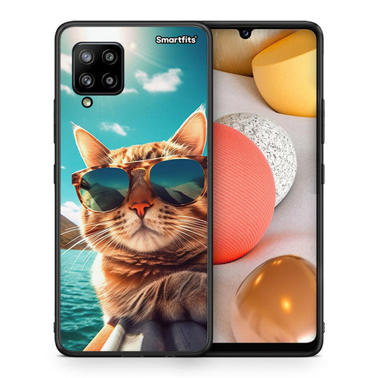 Summer Cat - Samsung Galaxy A42 θήκη