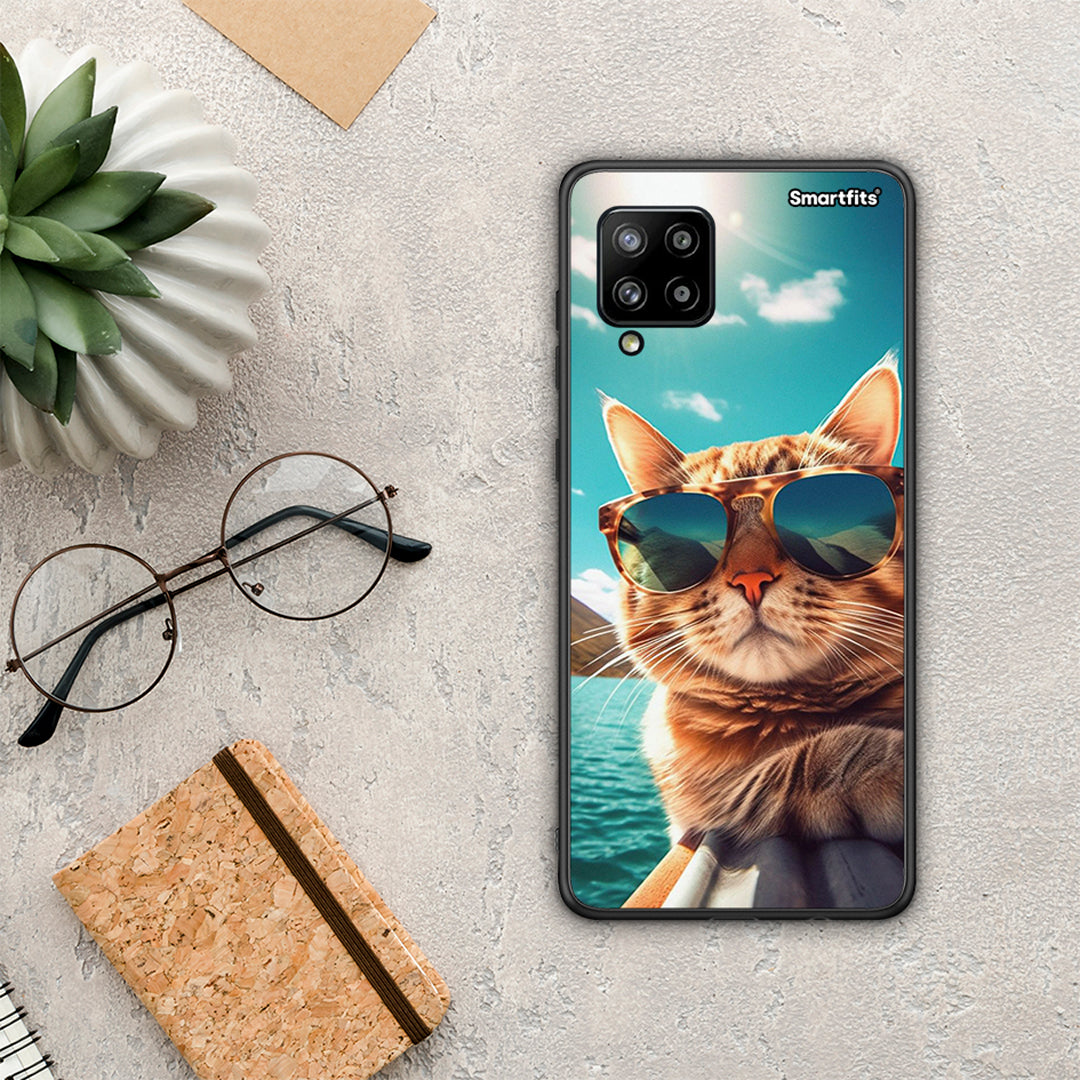 Summer Cat - Samsung Galaxy A42 θήκη