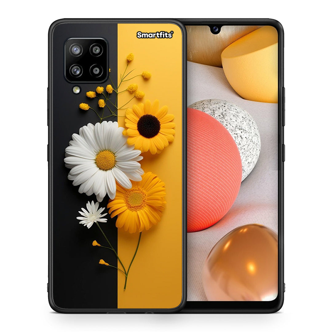 Yellow Daisies - Samsung Galaxy A42 θήκη