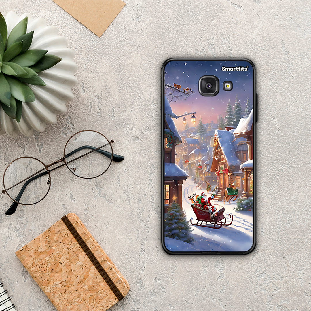 Christmas Snow - Samsung Galaxy A5 2017 θήκη