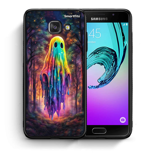 Θήκη Samsung A5 2017 Halloween Ghost από τη Smartfits με σχέδιο στο πίσω μέρος και μαύρο περίβλημα | Samsung A5 2017 Halloween Ghost case with colorful back and black bezels