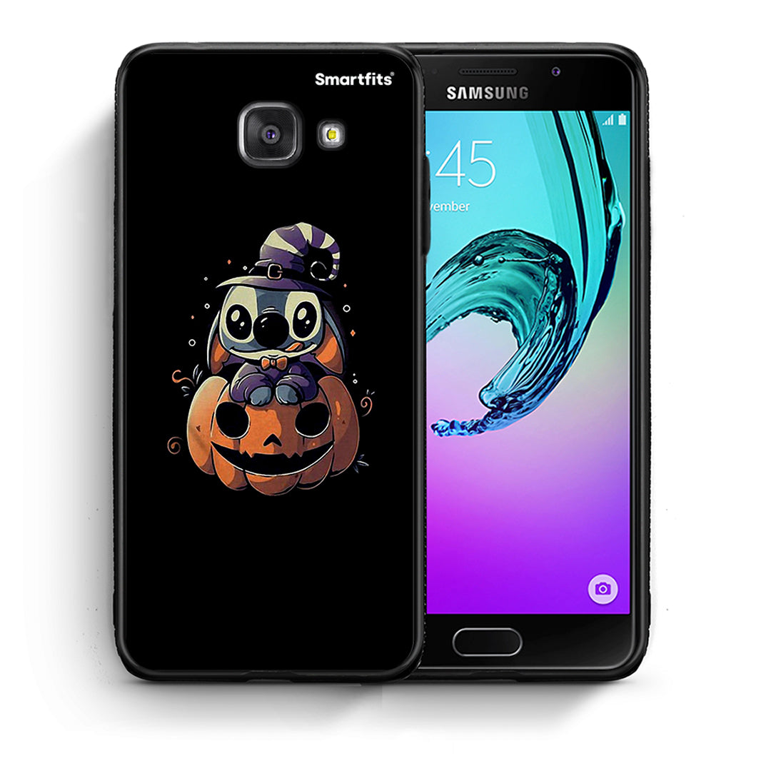 Θήκη Samsung A5 2017 Halloween Stitch από τη Smartfits με σχέδιο στο πίσω μέρος και μαύρο περίβλημα | Samsung A5 2017 Halloween Stitch case with colorful back and black bezels