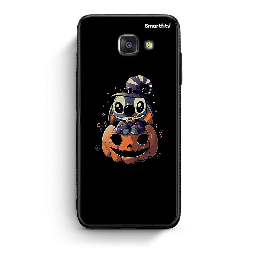 Samsung A5 2017 Halloween Stitch θήκη από τη Smartfits με σχέδιο στο πίσω μέρος και μαύρο περίβλημα | Smartphone case with colorful back and black bezels by Smartfits