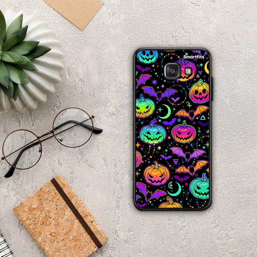 Neon Halloween - Samsung Galaxy A5 2017 θήκη
