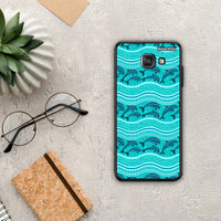 Thumbnail for Swimming Dolphins - Samsung Galaxy A5 2017 θήκη